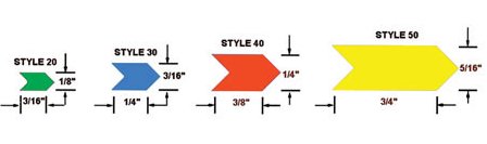 Inspection arrows
