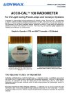 DYMAX ACCU-CAL 100 Literature