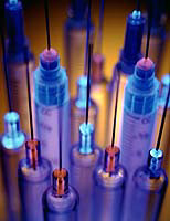 Needle bonding