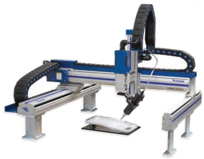 Fisnar gantry dispensing robot - large size which can be extended