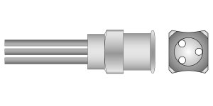 Triple Cannula Stainless Steel Tips
