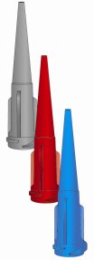 Smooth Flow tapered dispensing tip