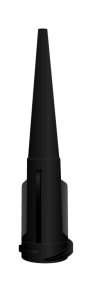Black smooth flow tapered tip