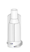 Fisnar Syringe Barrel Standard Tip Cap