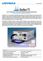 BlueWave LED Prime UVA Product Data Sheet