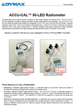 ACCU-CAL 50-LED Radiometer