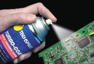 Conformal Coating Dries Tack Free in 3 Minutes