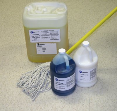 Zero Charge Static Dissipative Floor Coating