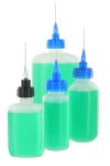 Precision bottle with luer tip