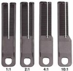 Plungers for various ratios