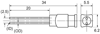 Stainless steel precision tips