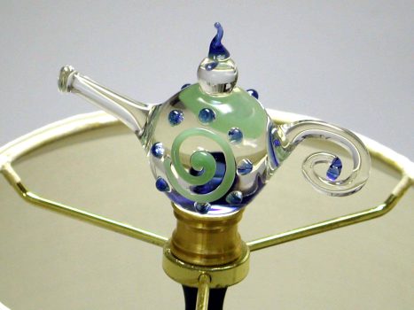 Glass Lamp Finial