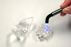 Crystal Bonding with Dymax UV Glass Bonding adhesive