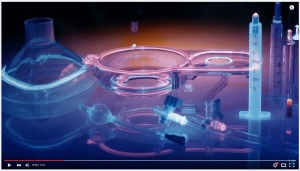 Video - Adhesives, protective materials and processing equipment for medical device assembly