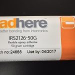 IRS 2126 Fast Cure Flexible Epoxy Adhesive