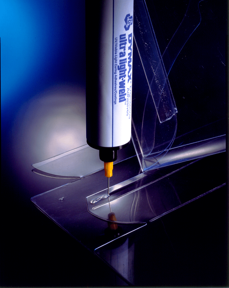 Dymax ultra light weld plastic bonding