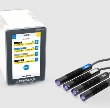 Dymax QX4 V2.0 LED Spot Curing System with 4 light guides