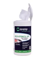 TEC1570 Eco-Stencil Cleaner pre-saturated wipes