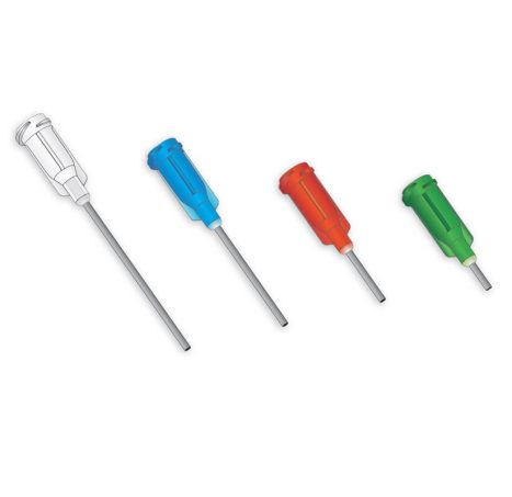 Details about   Blunt stainless steel dispensing syringe needle tip 16 Gauge lock 12Pcs 