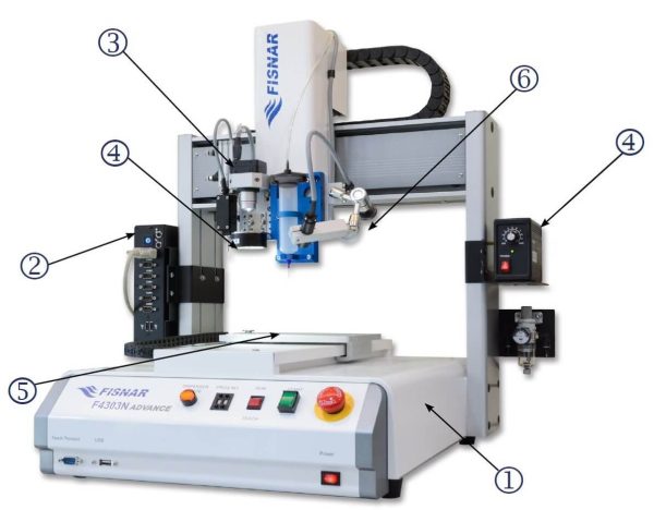 Camera Vision System for Fisnar ADVANCE Series Dispensing Robots