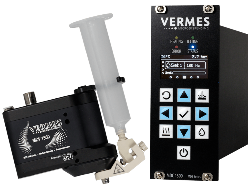 New product: Vermes Microdispensing Jetting Valve System with DST