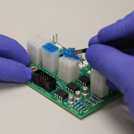 Dymax UV Curable PCB Component Masking