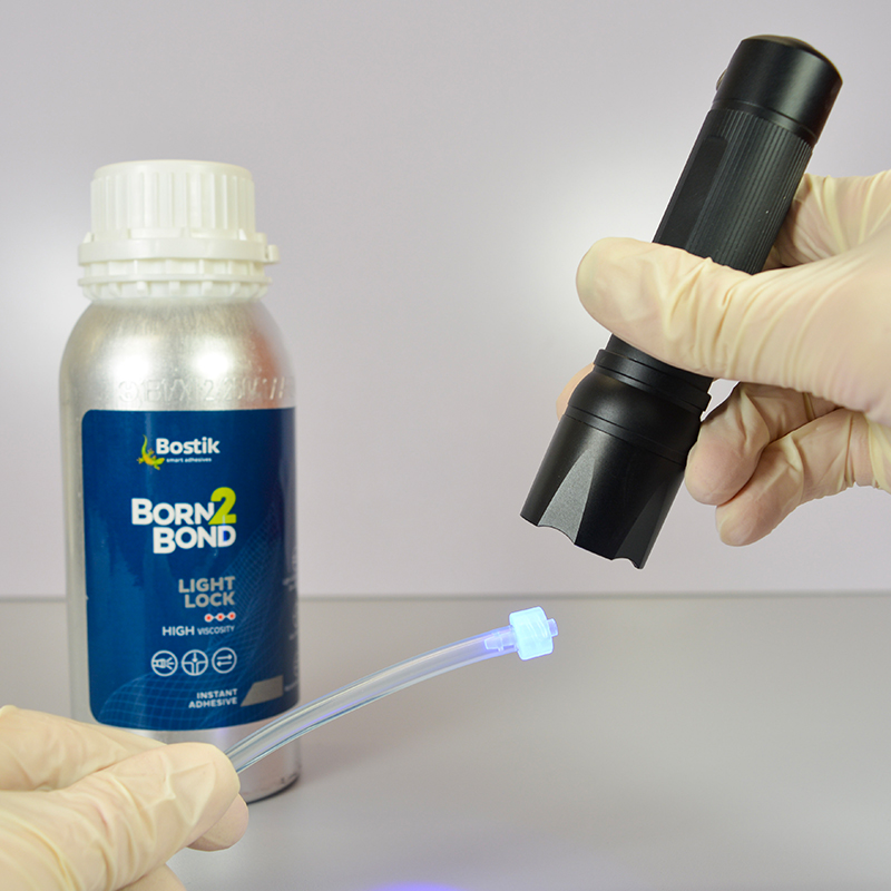 Born2Bond Light Lock UV Cyanoacrylate Adhesives - Intertronics