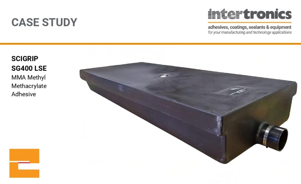 Case Study - Rotational Moulding - SG400LSE innovation in Tank repair