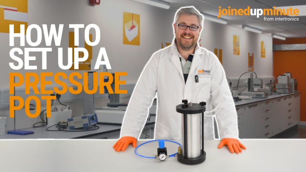 How to set up a pressure pot – JoinedUpMinute video