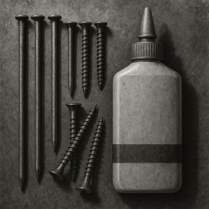Glue v nails v screws: why manufacturers make a choice
